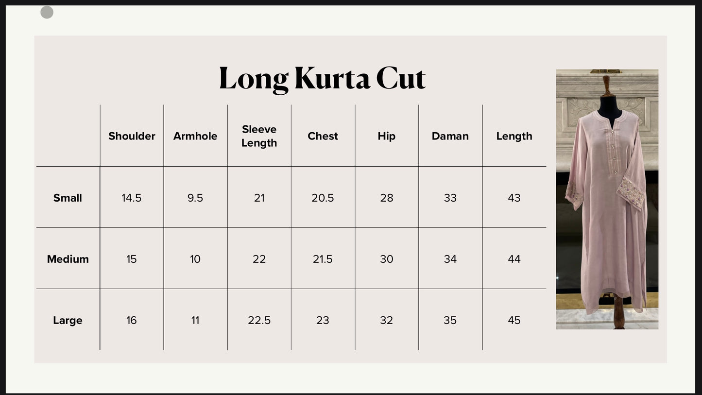 Cherry Blossom Kurta (P-CS-09)