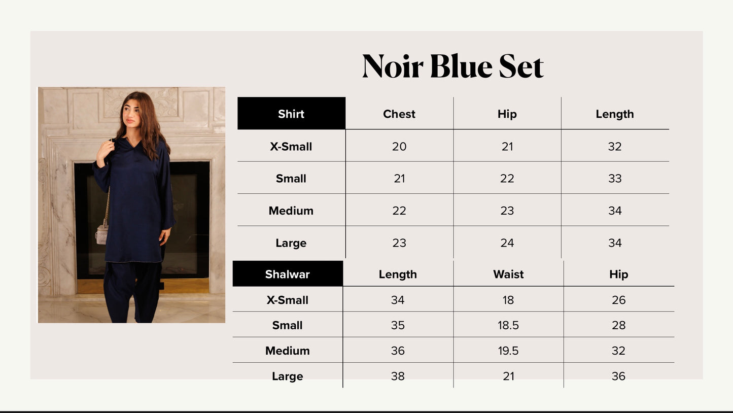 Noir Blue Set