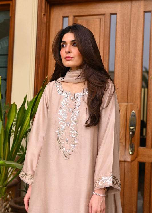 Floral Mukaish Kurta (L25-RS-04)