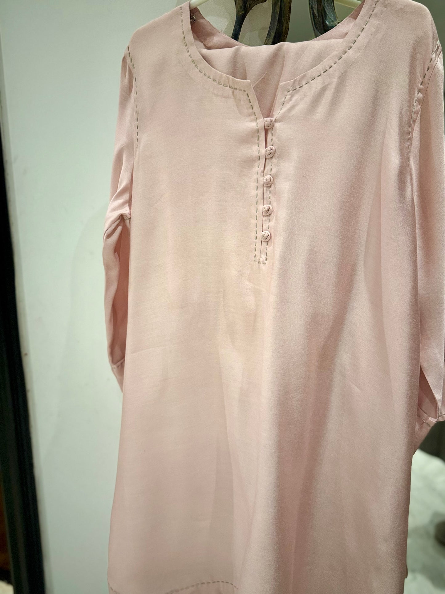 Chawal Tanka Kurta Shalwar Set (E-CS-02)