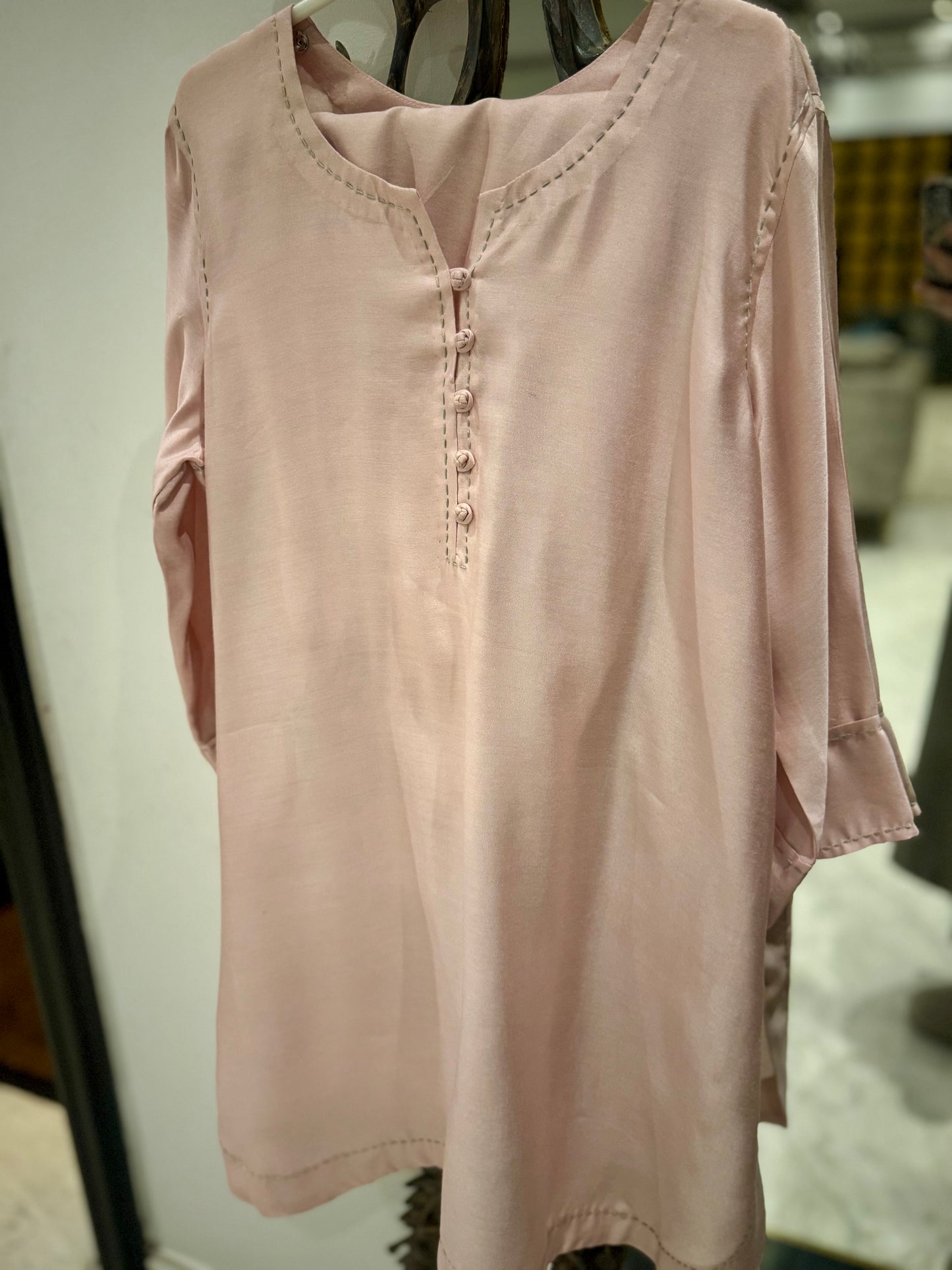 Chawal Tanka Kurta Shalwar Set (E-CS-02)