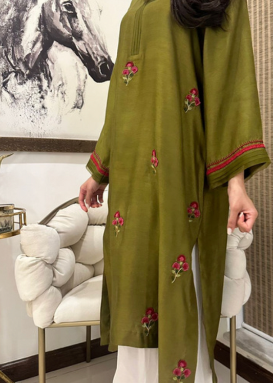 Green Floral (P-CN-12)