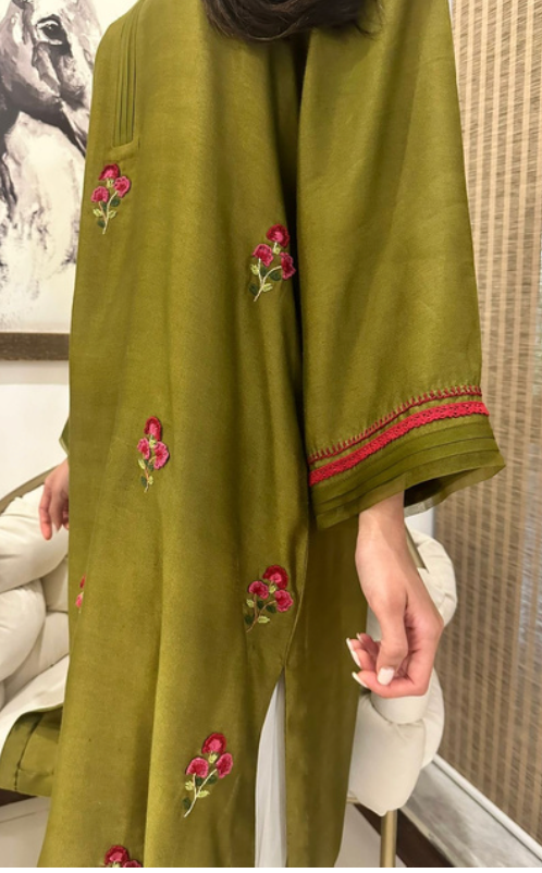 Green Floral (P-CN-12)