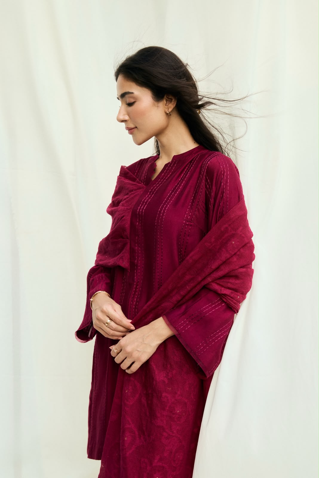 The Burgundy Sara Set