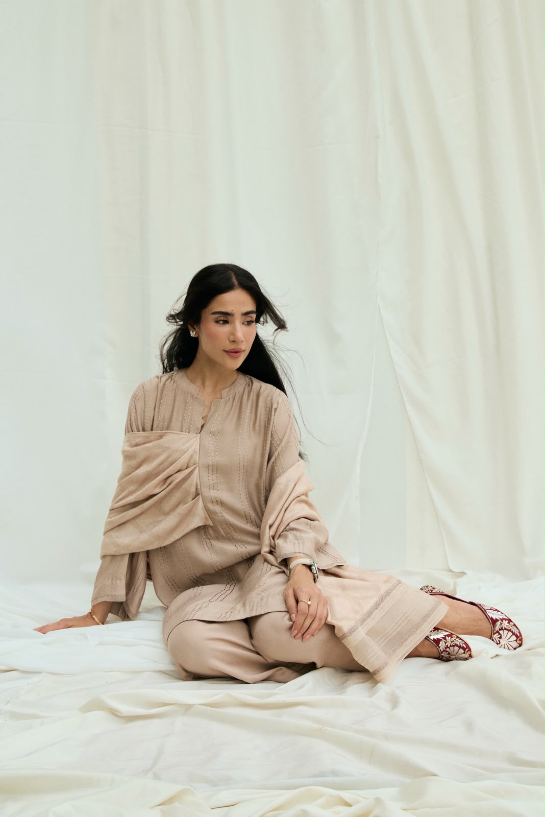 The Beige Sara Set